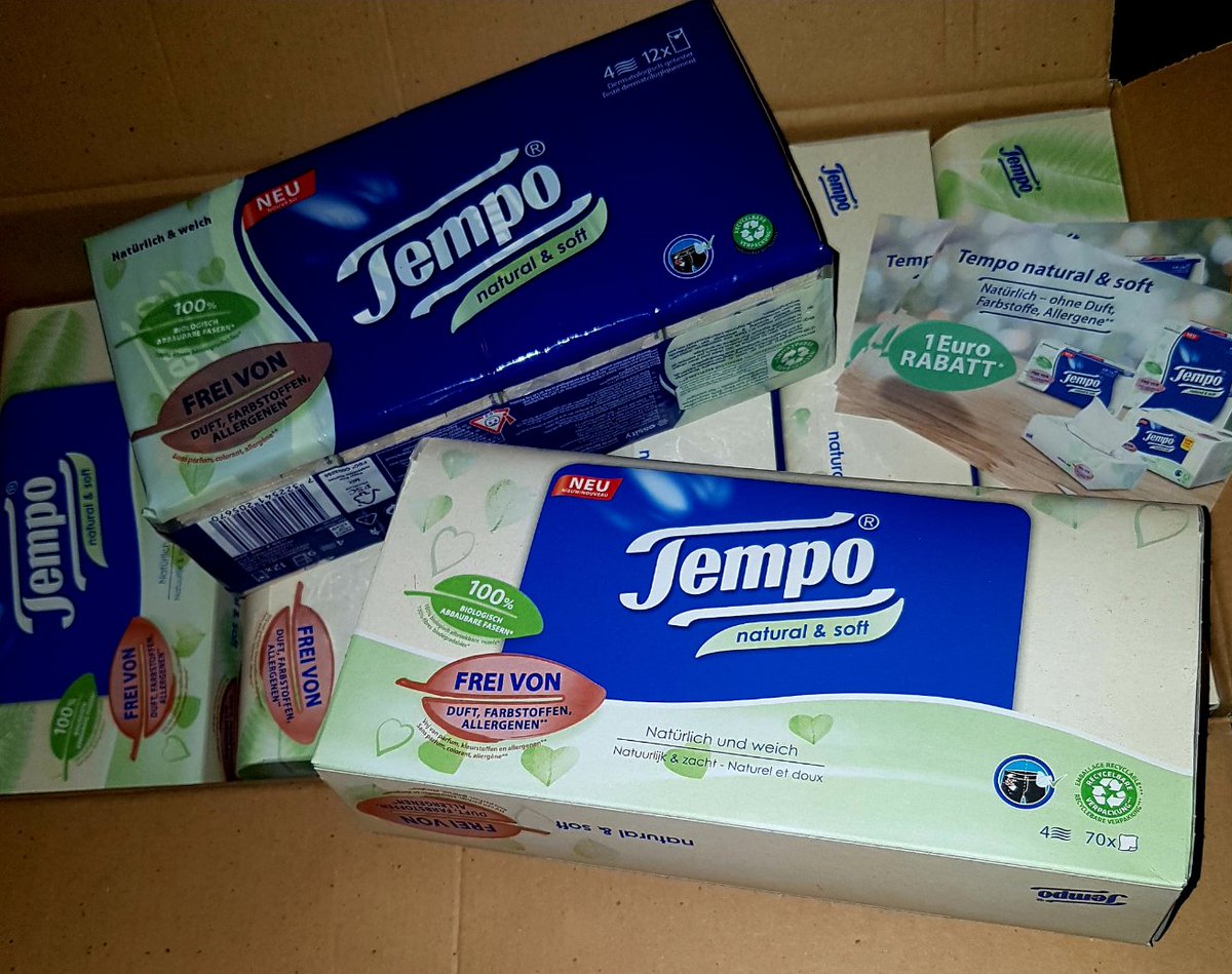 HenseleitJasmin's tweet photo. #markenjury_tempo #temponaturalsoft @tempodeutschland #markenjury #markenjuryaktion #markenjurybotschafter #markenjuryprodukttest #tempo #tempodeutschland #werbung #sanftzurhaut #umweltfreundlich #ohnezusätze #tempoprodukttest
#taschentuch #tempotaschentuch
#naturalsoft https://t.co/WpSbr4BrfN