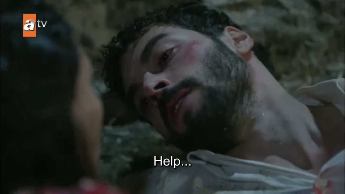 he wants her to leave him behind even when he’s barely alive he still thinks of her first NO ONE TALK TO ME  #Hercai  #ReyMir