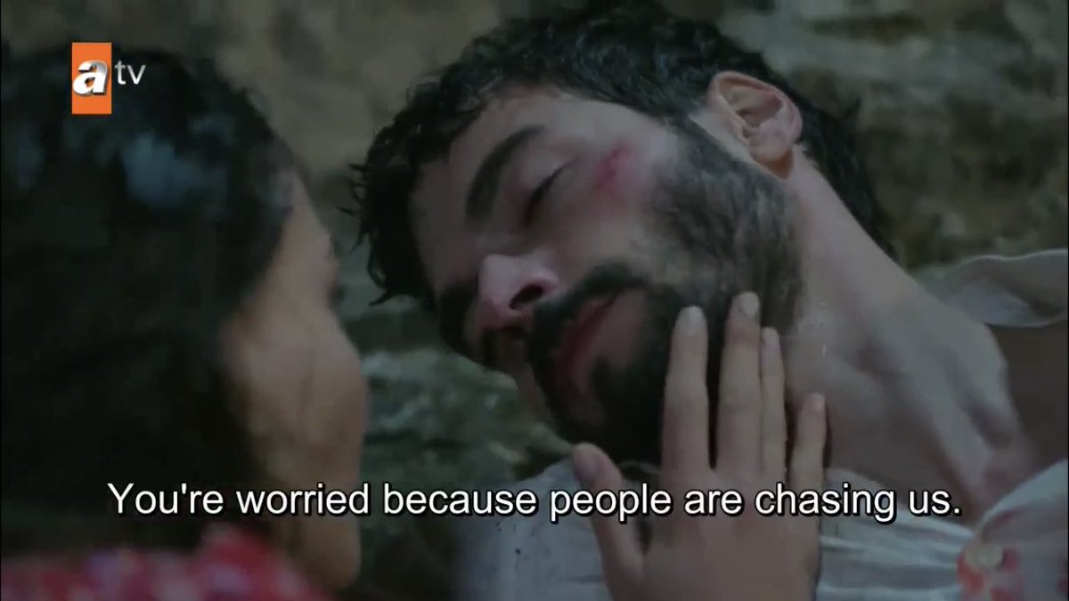 he wants her to leave him behind even when he’s barely alive he still thinks of her first NO ONE TALK TO ME  #Hercai  #ReyMir