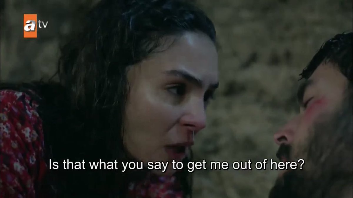 he wants her to leave him behind even when he’s barely alive he still thinks of her first NO ONE TALK TO ME  #Hercai  #ReyMir