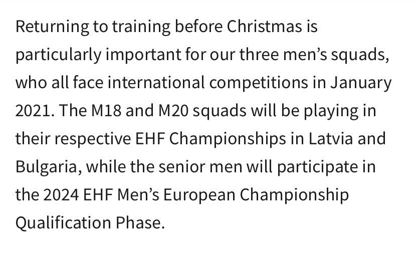 British Handball Association (BHA) - Official tweet media