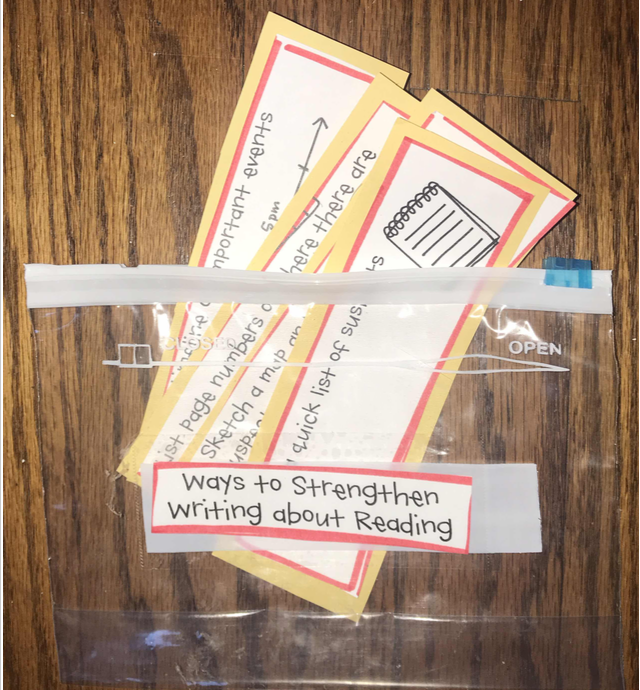 Mystery tip #14: Teaching remotely &amp; talk is tricky? Cut the S5 chart into strips &amp; hold them up to the screen to coach kids to help strengthening their jots. #tcrwp