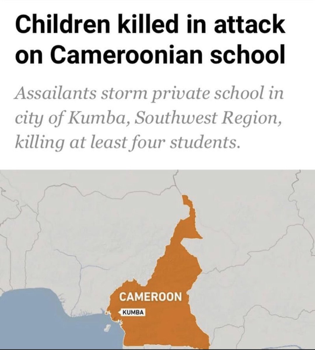l_mbassi's tweet photo. Lundi 26.10.2020

Jour de deuil national en mémoire de ces âmes innocentes, violemment arrachées à leurs familles. 

Serait-ce trop demandé, M. le Président de la République?

#BrothersDespiteBorders
#EndAnglophoneCrisis
#OneCameroon
#kumbakillings
#NoSo https://t.co/FQgccF0F4h