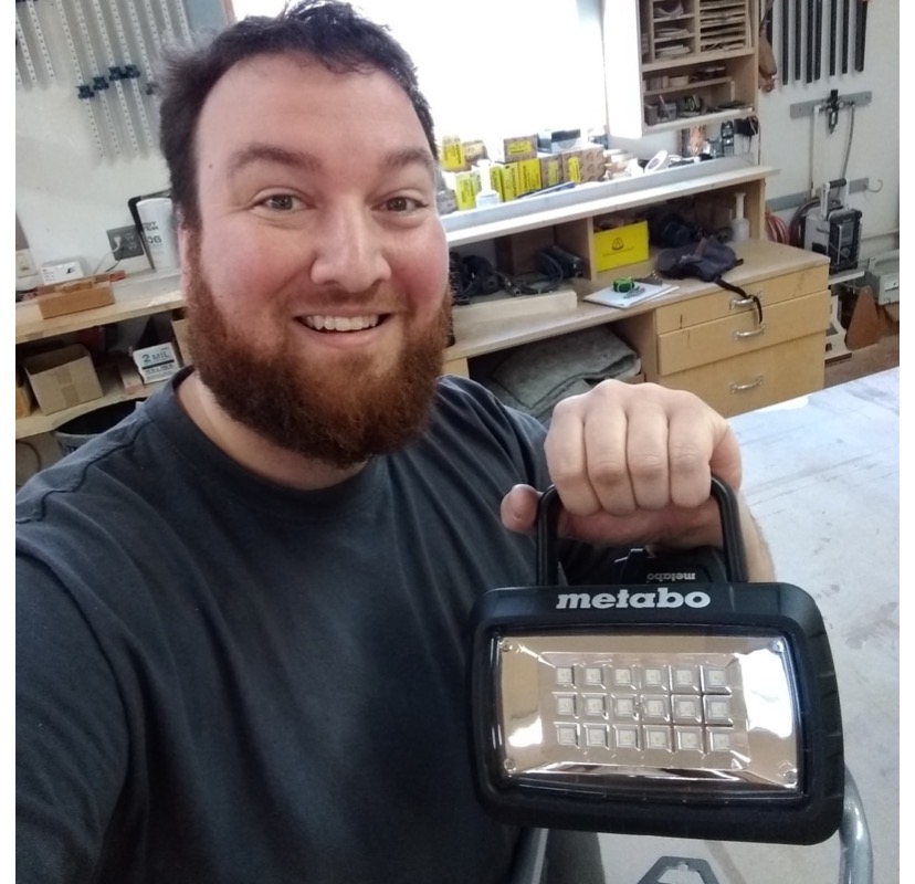 wtihub's tweet photo. 👏 High fives all round to our #Metabo #WTIwinners!
@readerwoodworks, @around_the_bay_woodworking and @stuffandthingsworkshop! Thank you @metabo_north_america
#wtiwinner #metabopowertools #metabonorthamerica #tools #worklight #sander #grinder #toolsofthetrade https://t.co/dwXnQJiVsW