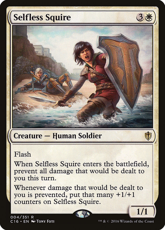 This card holds a special place in my heart as one of the best blowouts I've ever caused in a game of Commander. Down to just two of us, my friend taps out to swing with 45 power worth of creatures. I play this, make a 45/45, and then swing back to end the game.Play this card.