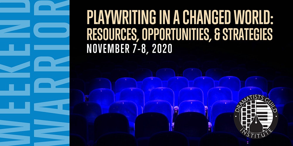 Join us on 11/7 & 11/8 for Playwriting in a Changed World: Resources, Opportunities, and Strategies, a weekend of concentrated learning, sharing, and discussion. Panelists will include #ToddLondon, @kristoffer_diaz, @ctoyj, and @aurinsquire. 
Learn more: eventbrite.com/e/playwriting-…
