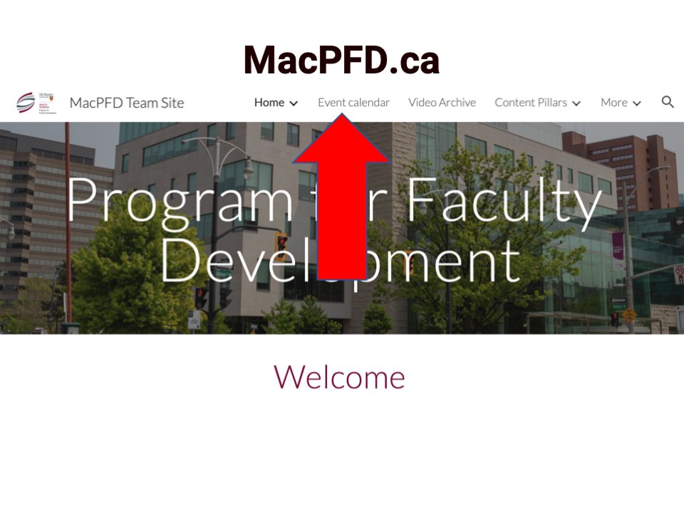 If you're curious about what we're up to for  #FacDev, you can definitely join in the fun. We have loads of events that are upcoming that you can pick from - just go to our website and hit the "Event Calendar" in the top nav bar.  #AllAreWelcome