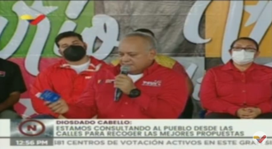 "Preparémonos para todos los escenarios, hoy estamos en santa paz, pero en el caso contrario, ahí estaremos nosotros rodilla en tierra con el morral de Chávez en la espalda, cargado de independencia y soberanía. Ojalá no se necesario llegar a eso", <a href="/dcabellor/">Diosdado Cabello R</a>.
