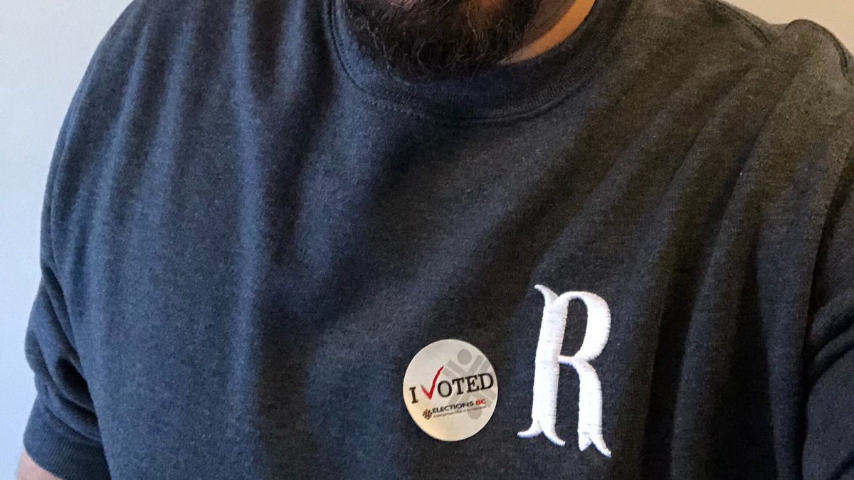robinpuga's tweet photo. #BCvotes2020 Don't forget to vote today! The lines are short; too short. Get out and vote today! It's easy and fast! https://t.co/O2JYlHI7j4