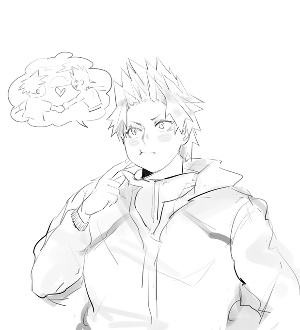 kirishima is a critical thonker 