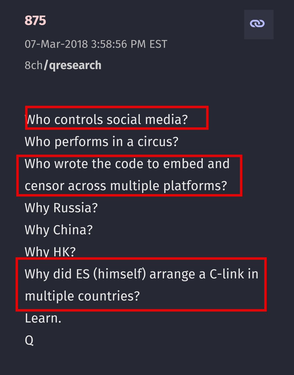 C-linkWho controls SocMedia?Who write embedded code?Jackets & [ ] @Project_Veritas Thriller