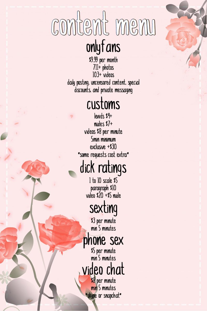 realmrandmrsx's tweet photo. Would anyone be interested in me making them a Content Menu? Just $10 and available to change anytime. Customizable just tell me what type of theme you want. 
🔥🔥🔥🔥
These aren't my menus but am able to make anything like this or different just let me know!!
⬇️⬇️
#onlyfansFree https://t.co/SsB4YfY9SQ