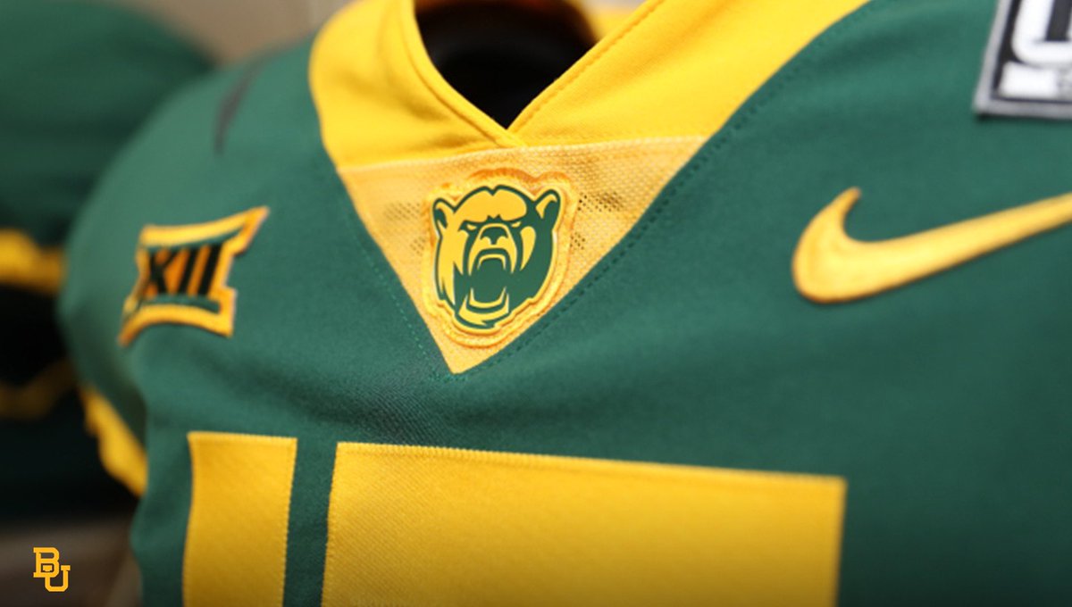BUFootball's tweet photo. Today’s fit 🟩🟩🟩

#BUiltDifferent | #SicEm https://t.co/XMOnZ7Yo7W