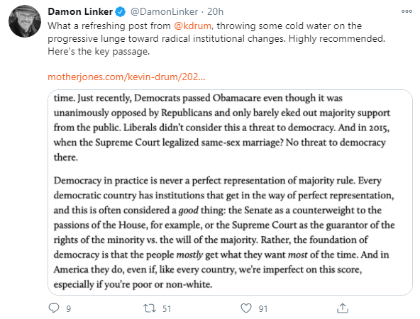 "What if everything is better than it looks, and you're overreacting?"At article length, this time.