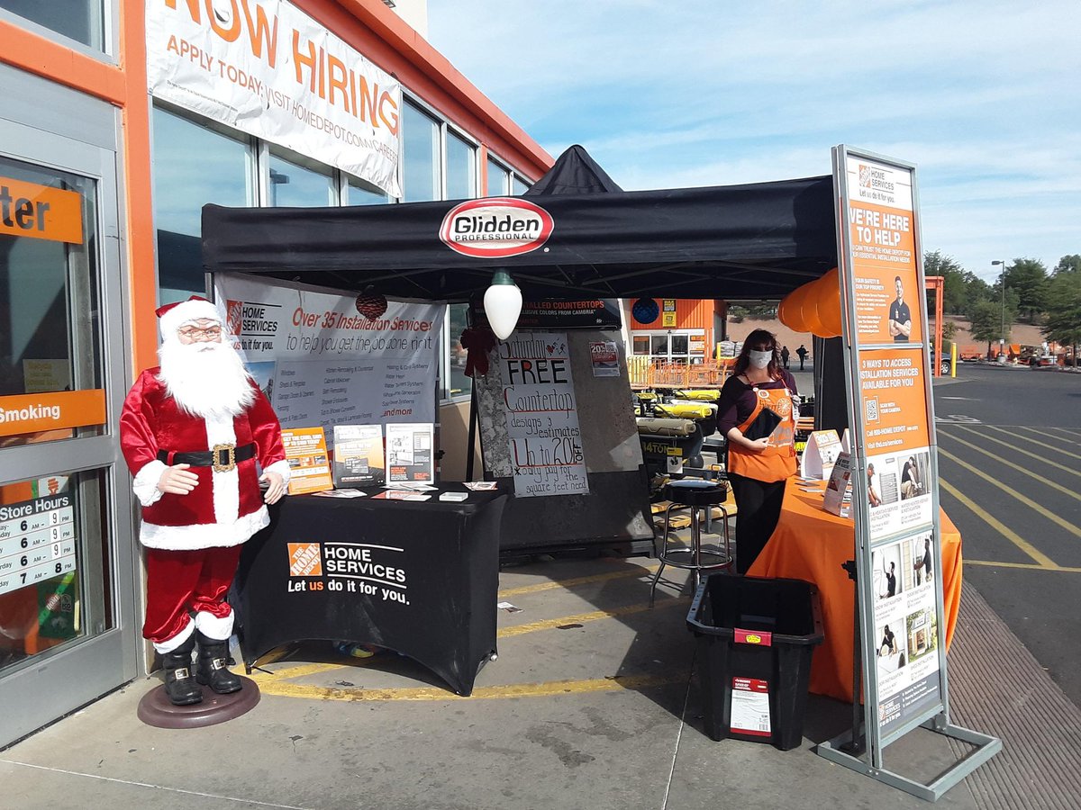 Sherri and James are ready to drive counter tops this weekend! Come on by and check out the great promotions.#PMDWinsWithServices #D328SpecialtyPride @ShawnMinkner <a href="/Ronda_HD/">Ronda@HD</a> <a href="/PabstBen/">Ben Pabst</a> <a href="/deanosettle/">Dean Settle</a> <a href="/HaroldTHD/">Harold Meilleur</a>