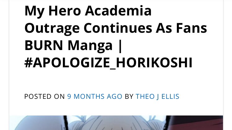 And last but certainly not least, MHA has one of if not the WORST FANBASE IN ANIME HISTORY!