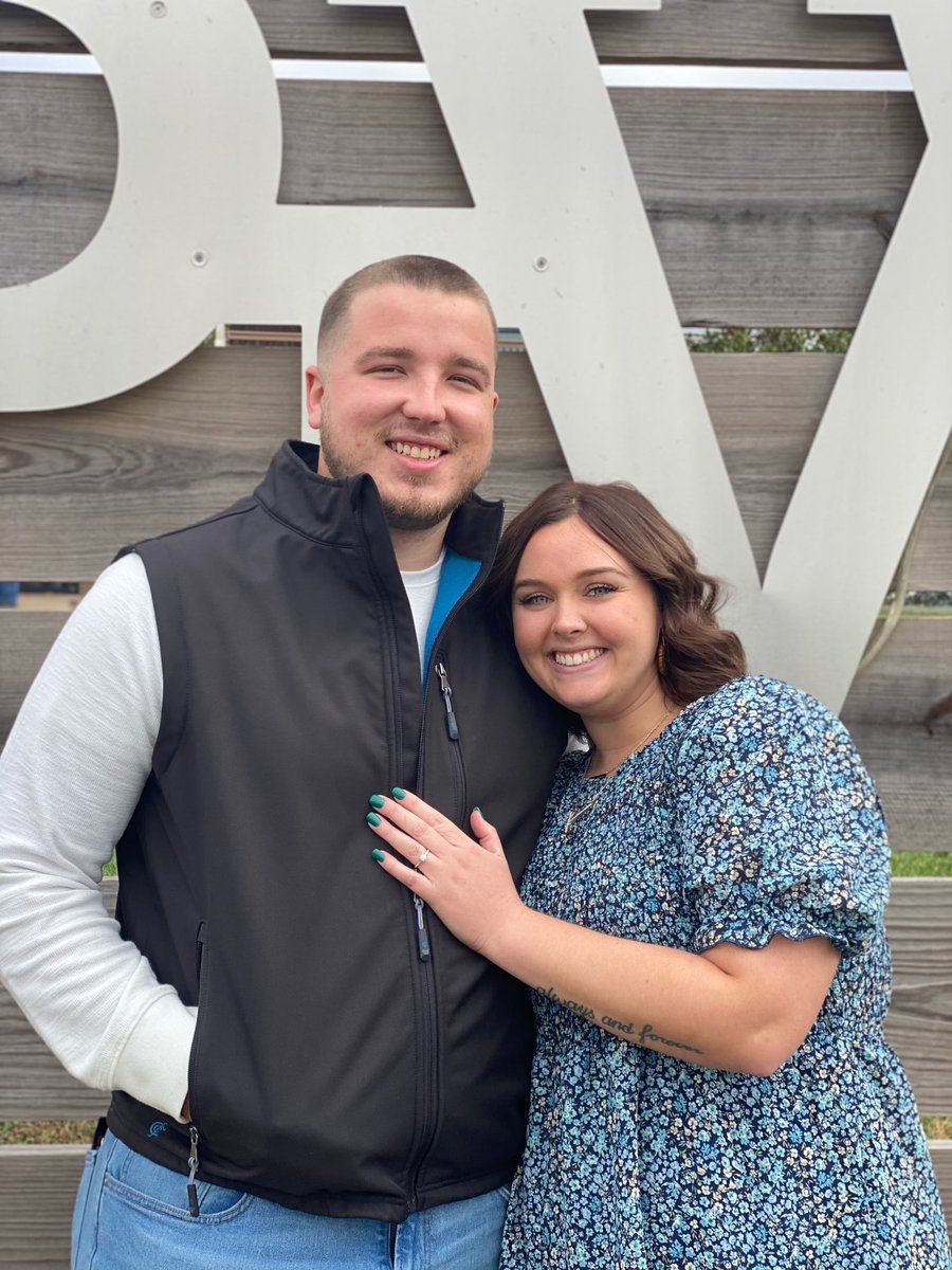 We would like to congratulate brother Bolen and Ciara on their engagement! We hope you have a long and happy life together! 💍🎉🥂🍾