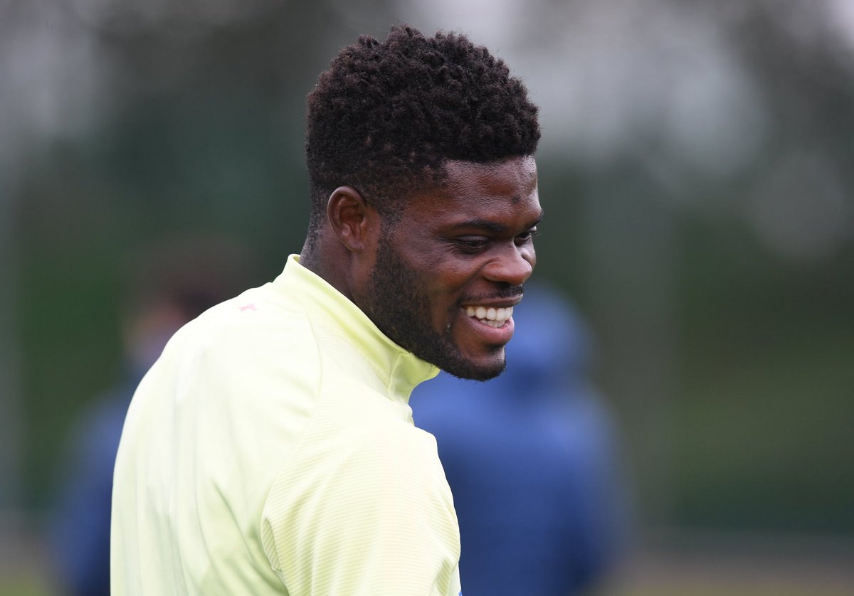 Arsenal's tweet photo. 🇬🇭 @ThomasPartey22 https://t.co/hxlZR30ni4