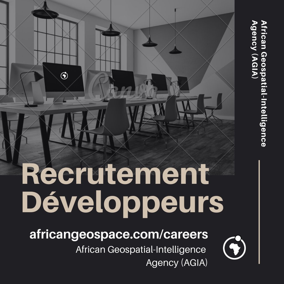 Vous êtes #développeurs d'applications en #Python/ #Django ; #JavaScript/ #ReactJS ? Vous désirez travailler sur un projet ambitieux et à fort impact social ? 

<a href="/AfricanGeoSpace/">African Geospace</a> continue d'accepter des candidatures. Rejoinez-nous aujourd'hui !
🚀🌍📊📈

africangeospace.com/careers/