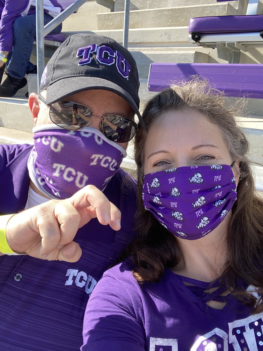 WoodsyTx's tweet photo. Great day for Frog Football!! #beatou  #GoFrogs ⁦@TCUFootball⁩ https://t.co/OafgONkHoE