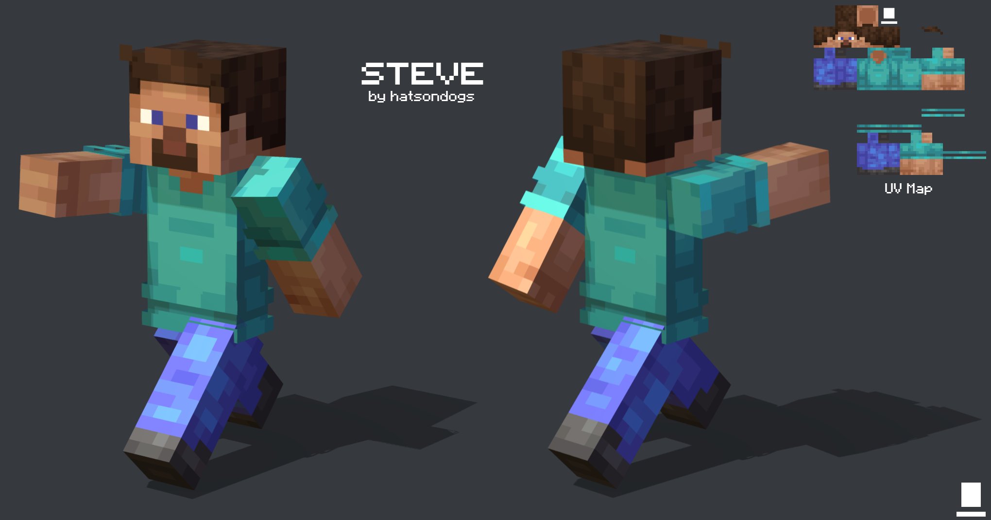 Steve Skin Minecraft #Minecraft