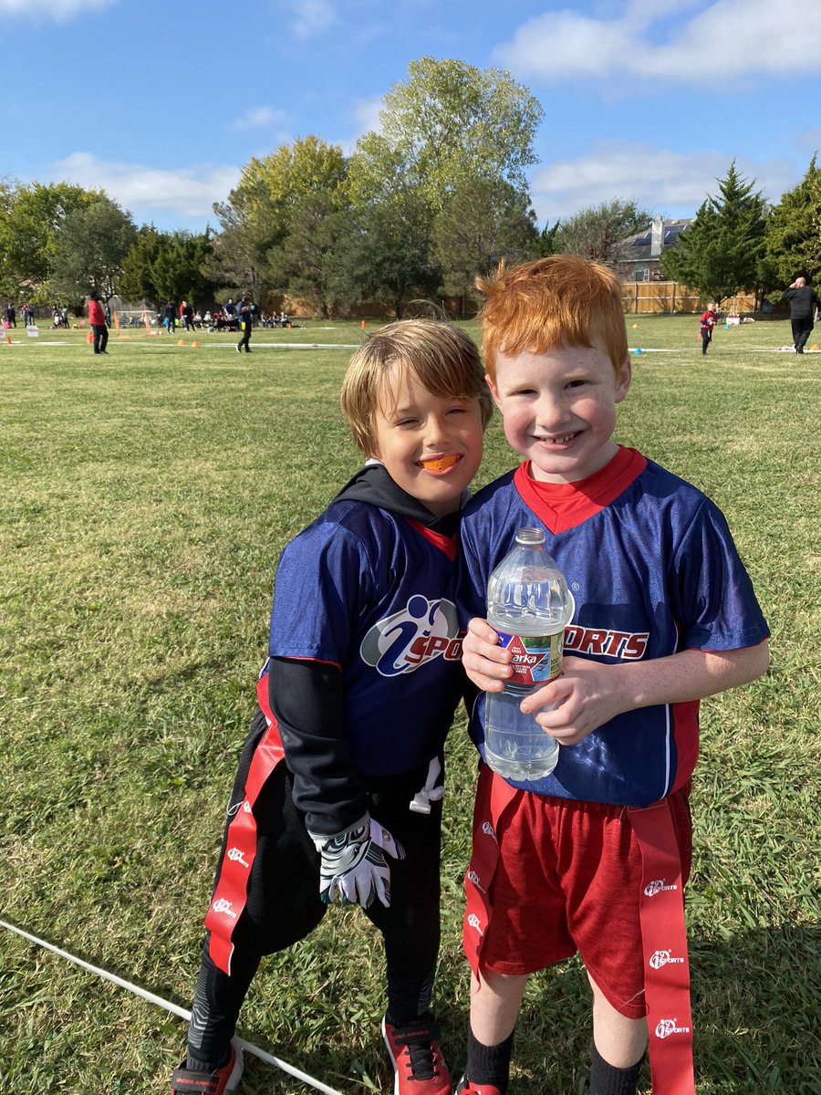 HuttoShannon's tweet photo. Great day for a little flag football. Good job boys. #makeemsmile #firstgrade #webblc @webbcubs https://t.co/9zvEwdWO5E