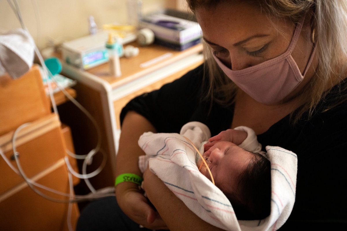 Little is known about the impact of COVID-19 on women and the babies they carry. It is still not clear how a pregnant woman passes the virus on in the rare cases in which a baby has become infected.  https://www.latimes.com/california/story/2020-10-24/pregnant-woman-with-covid-gives-birth-in-coma