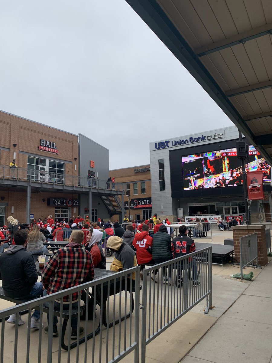 SadiyahAli10's tweet photo. Photos from the Railyard around the start of the game at 11 a.m. Not as many people as expected. https://t.co/BM1zLXagpd