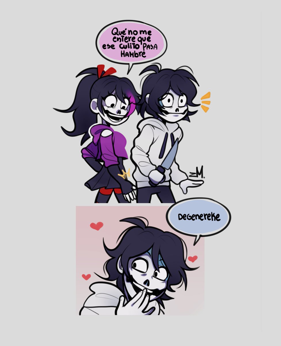 ZusuruMiya's tweet photo. Nina the killer 🥴💜
me faltan 4 tareas y ando dibujando estos monos 
pss me quedo con la antigua versión de nina.
#creepypasta https://t.co/XOMtjwD1jm
