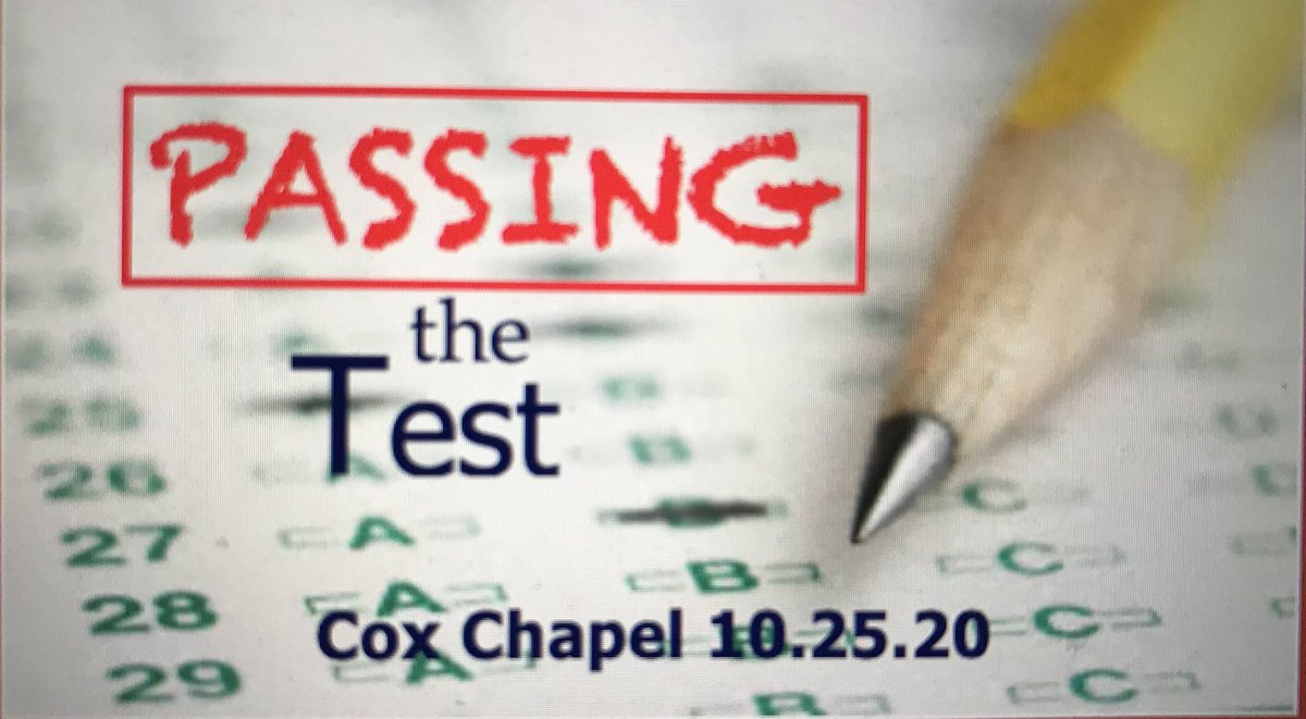 RobbSusanrobb's tweet image. What can we learn from the Pharisees’ testing of Jesus, and Jesus’ surprise test questions to them? Join us online in Cox Chapel Sunday at 8:30 with communion, 9:30 or later for worship with word, song and liturgy.
online.brushfire.com/hpumc/cox-chap…
#CoxChapel #HPUMC #passingthetest