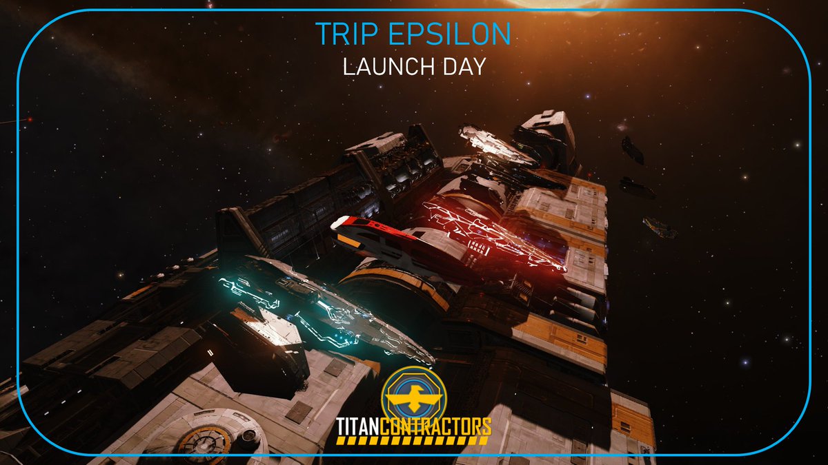 TCON_Feed's tweet photo. Our first jump is COMPLETE! We have officially commenced #TRIPEpsilon. Here are the photos we took just before the launch!
@EliteDangerous https://t.co/e1i2Od5mUz