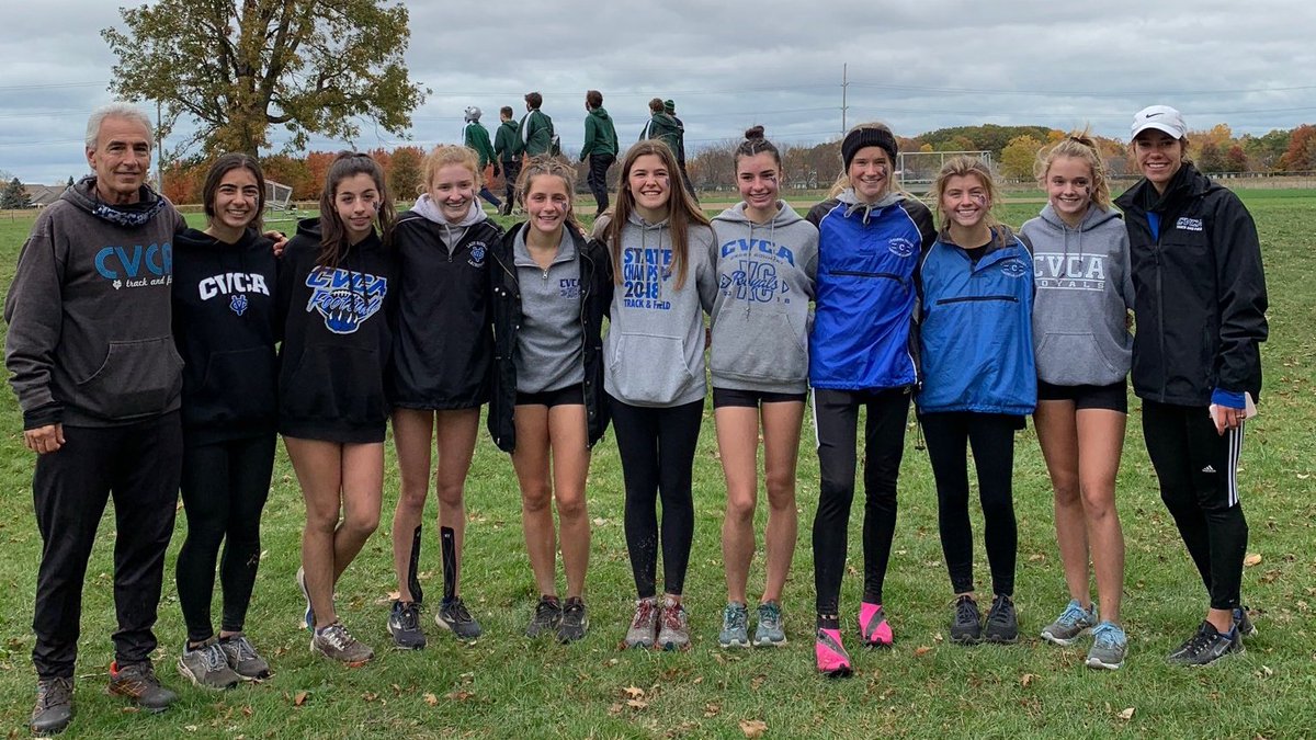 CVCA_TRACKandCC's tweet photo. REGIONAL BOUND! 

Girls CC place 7th at the District Championships with 235 points and qualify as a TEAM to Regionals for the first time since 2017! https://t.co/vHP7QdrhqG