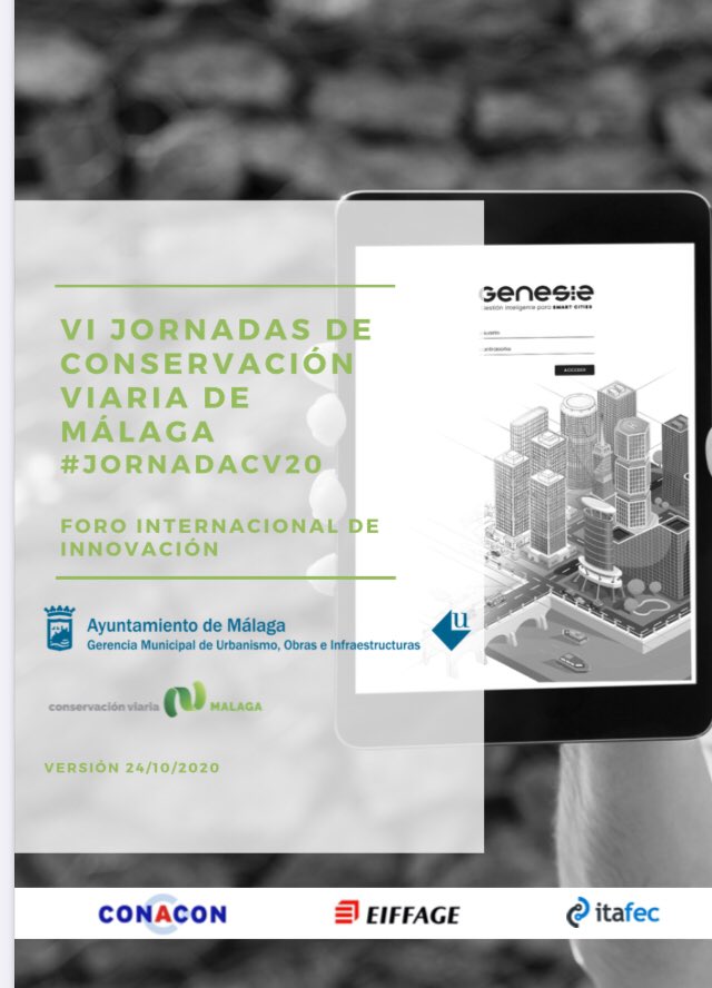 angelsampi's tweet photo. Aprovechando el #DiaMundialContraElCambioClimatico, avanzo que en mi participación en las VI Jornadas de Conservación Viaria de #Málaga #JORNADACV20 hablaré sobre iniciativas de #SmartCity y #ReducingCO2together desarrolladas en la @uaxuniversidad.
Inscripciones en @Itafec. https://t.co/7VC6iNpwC2