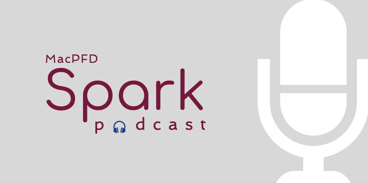 Also, for   #audiophiles in our midst, we have also launched a new podcast ( @MacPFD Spark) to deliver   #FacDev content to your earbuds.Hear it:Web:  https://www.macpfd.ca/podcast&q... href=