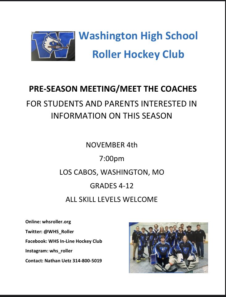 PLEASE HELP US SPREAD THE WORD!!!! Interested in joining our team but want more information? This is the time! We welcome ALL students grades 4-12 of ALL skill levels! There is a place for EVERYONE! Come get some information about joining our 2020-21 team