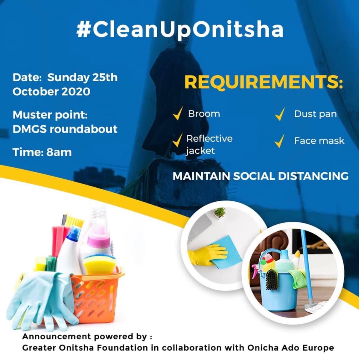 #GOF cleans up Onitsha after hoodlums wrecked havoc across the ancient town