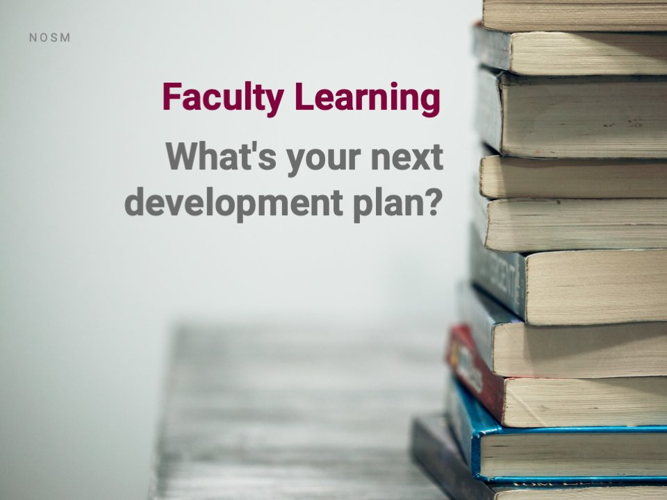 I asked the faculty participating... What's YOUR next development plan?Challenge: Take a moment and think about your own (subtweet this tweet and commit to it!)