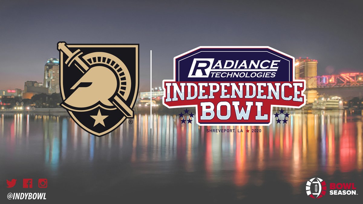 IndyBowl's tweet photo. 🔒 𝐈𝐍

@ArmyWP_Football has accepted the first invitation of #BowlSeason and his headed to Shreveport for the first time since 1996!

📰 https://t.co/BvtLsZ75hP https://t.co/jMakLvTF6U