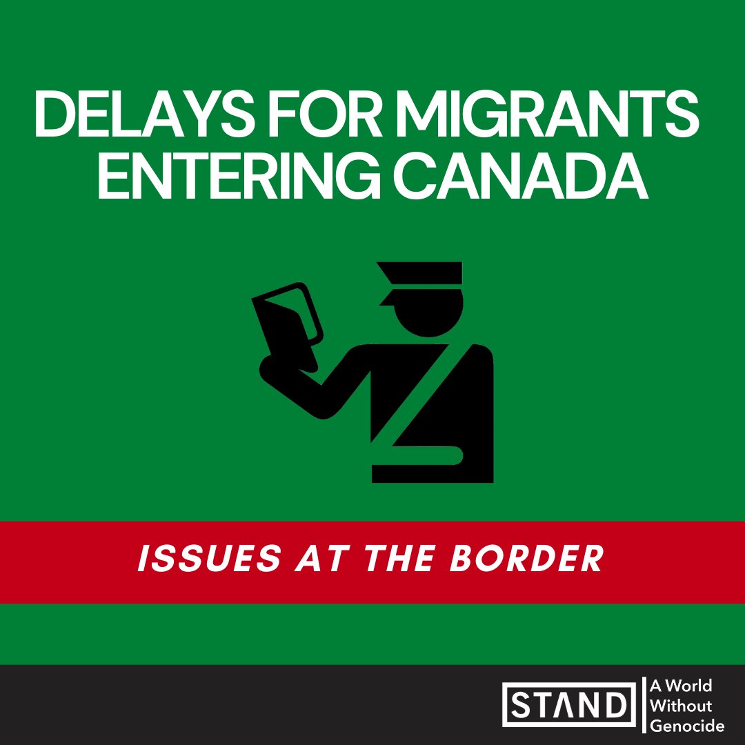 STANDCanada's tweet photo. Join STAND Canada today to discuss the barriers migrants face when entering Canada as part of our #STAND4Migrants Campaign. #STAND4Migrants #STANDCanada #Anti-Genocide #Cdnpoli #advocacy #youthpolitics #MigrantLivesMatter #AccessWithoutFear #StandWithMigrants #Status4All https://t.co/JjQabEaQUw
