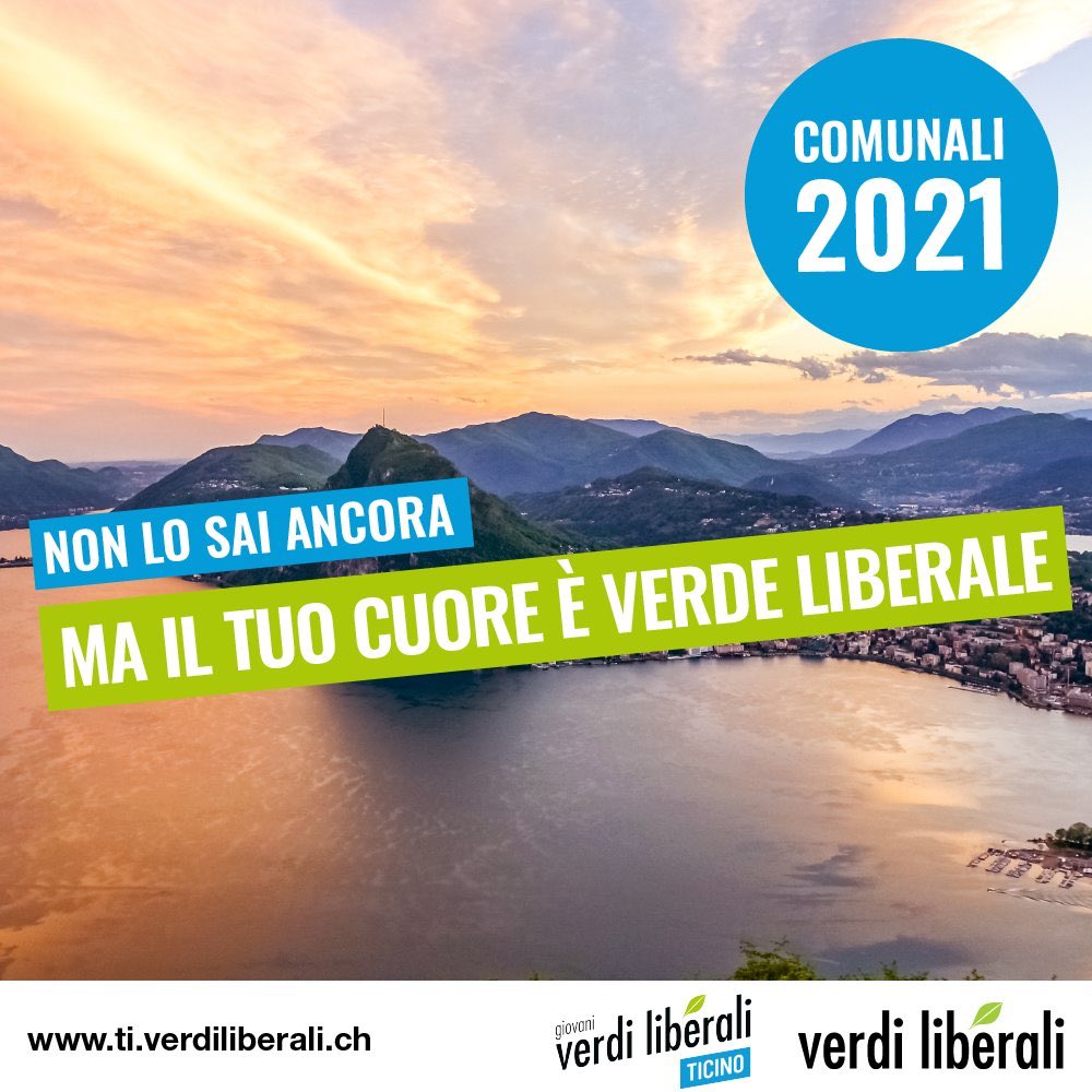 Volete impegnarvi per portare maggiore sostenibilità nel vostro Comune? Perché non candidarsi con i verdi liberali? Siamo un partito giovane che sta crescendo molto velocemente in tutta la #Svizzera! ti.verdiliberali.ch #verdiliberali #politica #glp #ticino #comunali2021