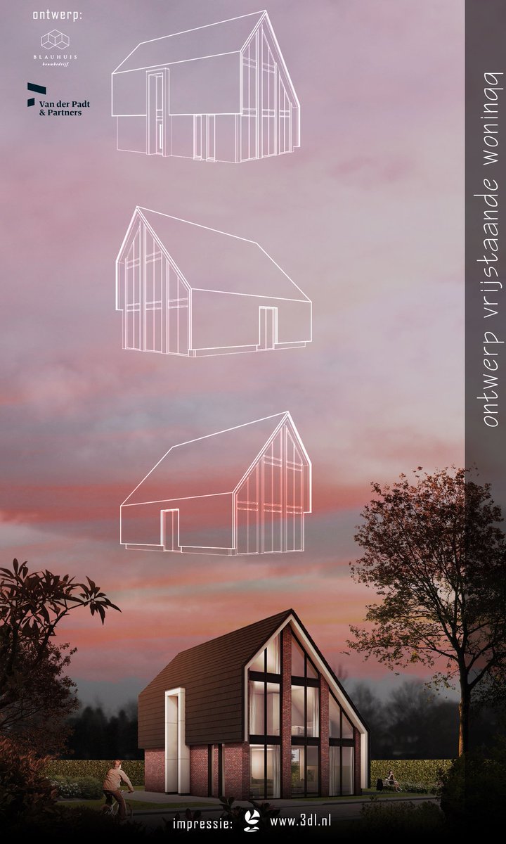 3DLpuntnl's tweet photo. https://t.co/4UTPu8JFOC artist impressions van fraaie onder #architectuur ontworpen woonhuis https://t.co/7FGLc9j5yN