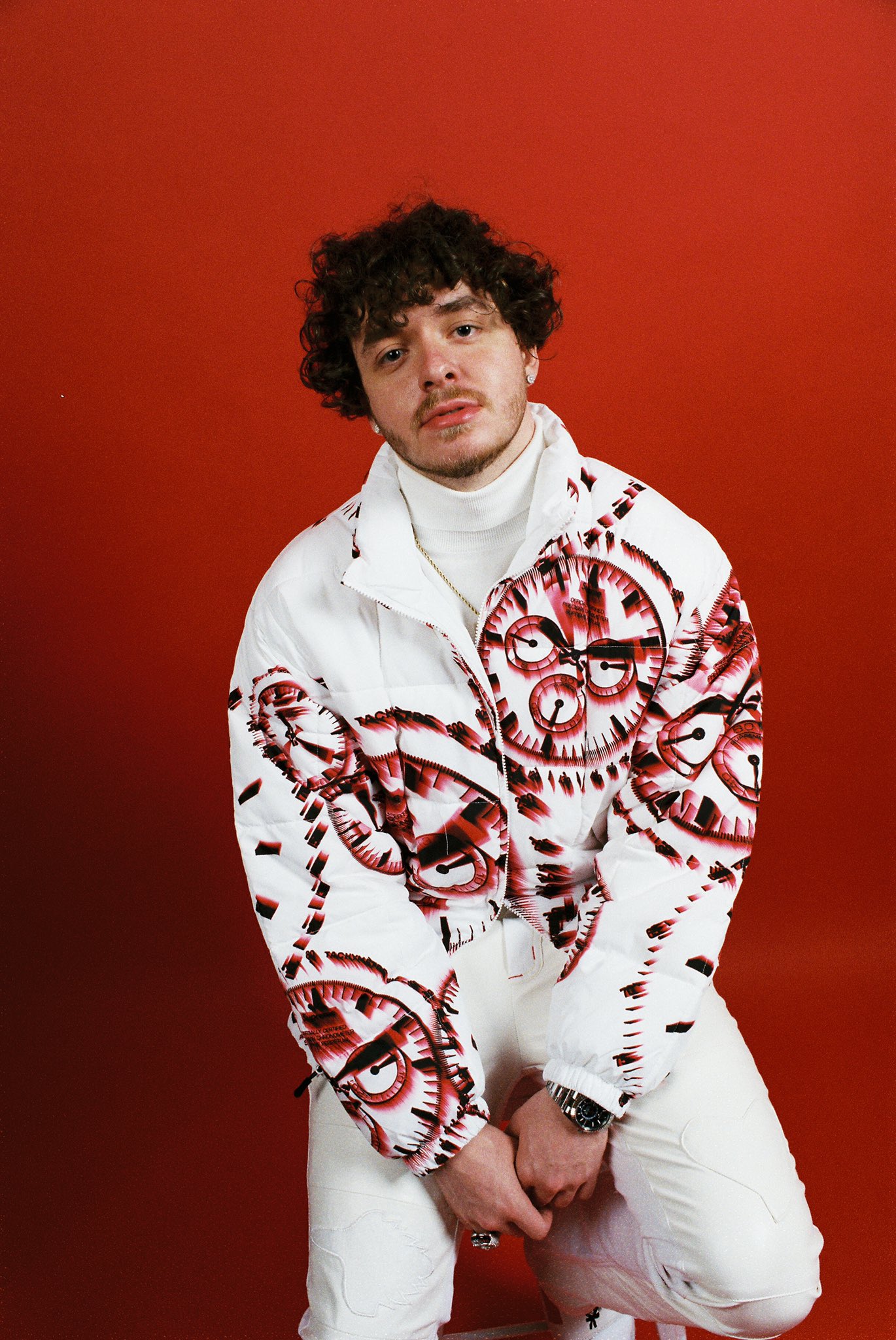 Red bandana shop jacket forever 21