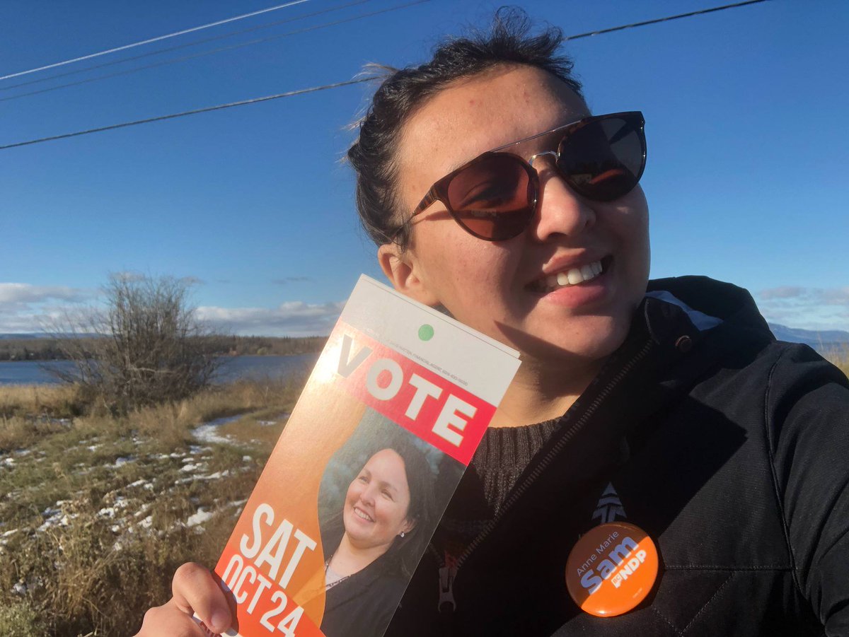 So excited that my daughter could vote for the first time in a provincial election 🗳 

#BCElection2020 #BCelxn2020