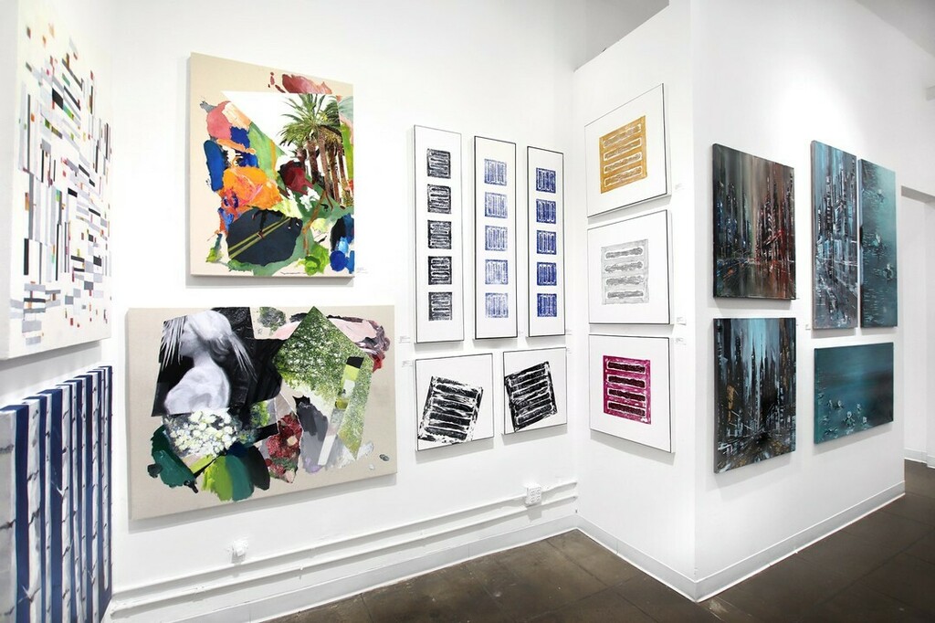 A snapshot of our current group exhibition "In Search of Principle" : The expectations and value of an alternative formulation in abstract art which include a rough approximation of figurative elements.

Browse this group exhibition in the gallery and online.

#featuredart #…