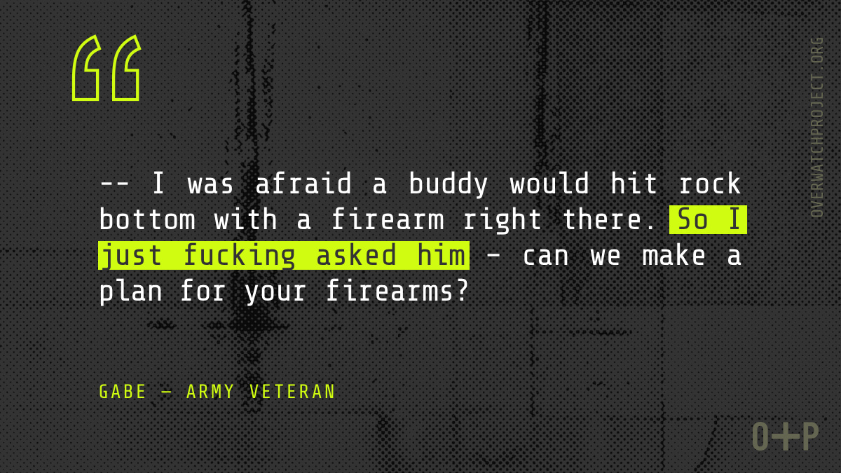 OverwatchProj's tweet photo. The right question at the right time can save a life. Want to learn more about how to #JustFKnAsk? Check out the https://t.co/ICV9cYs8gF for new tools in the War on Suicide. #veterans #military #suicide #suicideprevention #WarOnSuicide #JustFKNAsk https://t.co/TYGkqNMZZ2