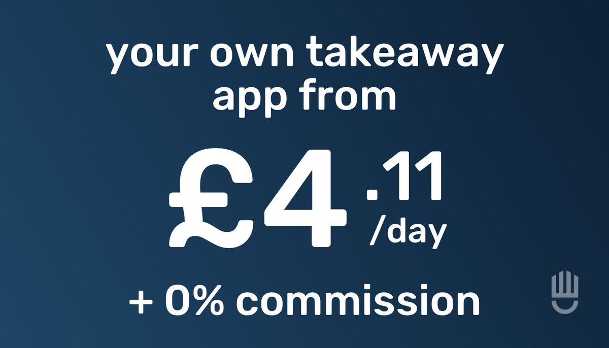 Ever wondered how much it would cost to get your own branded #Takeaway #App? Wonder no more...