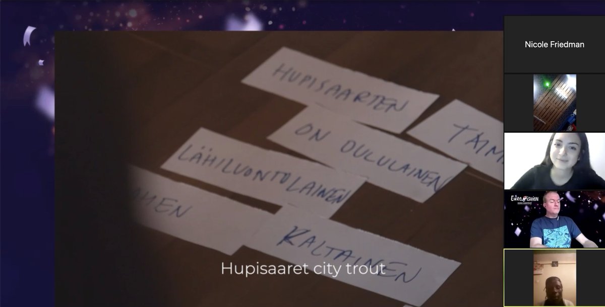 fishmigration's tweet photo. Who else is inspired by all the INCREDIBLE songs in the Eurofishion Fishy Finales??? Everyone did such a great job using their talents to show love for fish and rivers! Which is YOUR favorite? #eurofishion https://t.co/PpXP2jkoUO