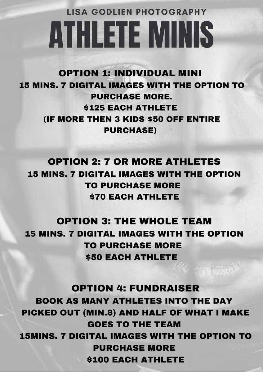 lisagodlien's tweet photo. Great opportunity for fundraising, team photos or even individual photos in the sports world. &amp; you get some pretty creative images out of it. https://t.co/rx6cpGKOKH