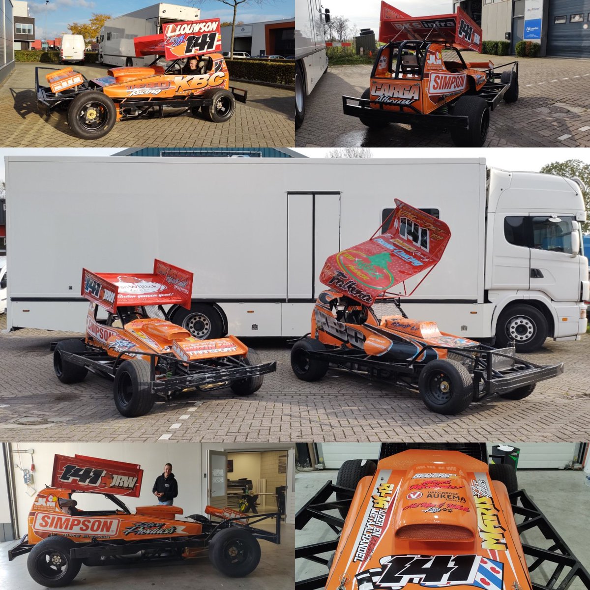 After tarmac #141 Richard Falkena