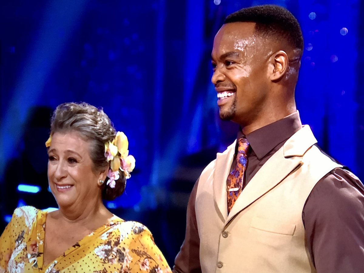 davidpkidd's tweet photo. Caroline Quentin full of joyful tears simply because she is dancing with Johannes is why we needed #StrictlyComeDancing  back!!!! ♥️ https://t.co/ICLttJOBWs